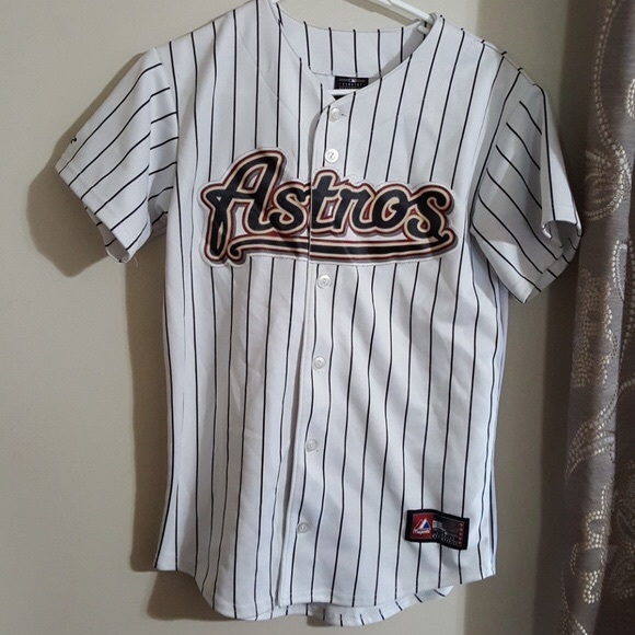 Majestic Other - Vintage Houston Astros Pinstripe Jersey